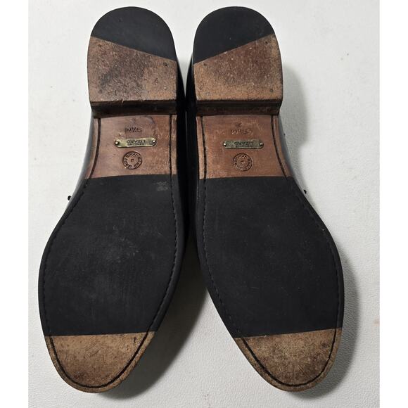 MEZLAN \'AVELLINO\' GENUINE LIZARD BLACK LOAFERS W/TASSELS Made In Spain-SZ 9.5 main image 9